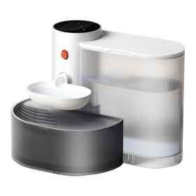 1Pc Smart Pet Water Fountain Automatic Cat Water Dispenser 3L Cordless Rechargeable Dog Water Fountain Self-Refill With 3 Adjustable Volume 3 Tim (Option: White) 1Pc Smart Pet Water Fountain Automatic Cat Water Dispenser 3L Cordless Rechargeable Dog Water Fountain Self-Refill With 3 Adjustable Volume 3 Tim (Option: White)